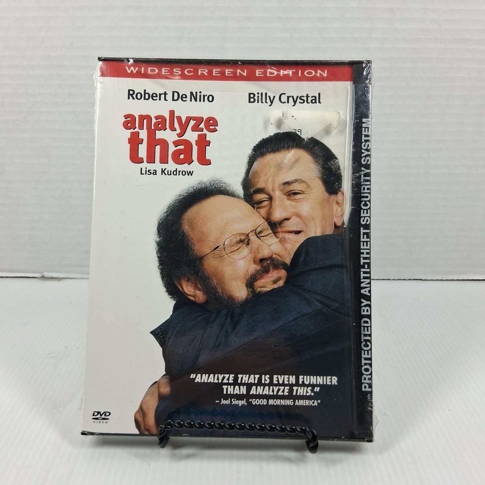 Analyze That DVD Widescreen Edition Robert De Niro Billy Crystal Comedy 2002 NEW